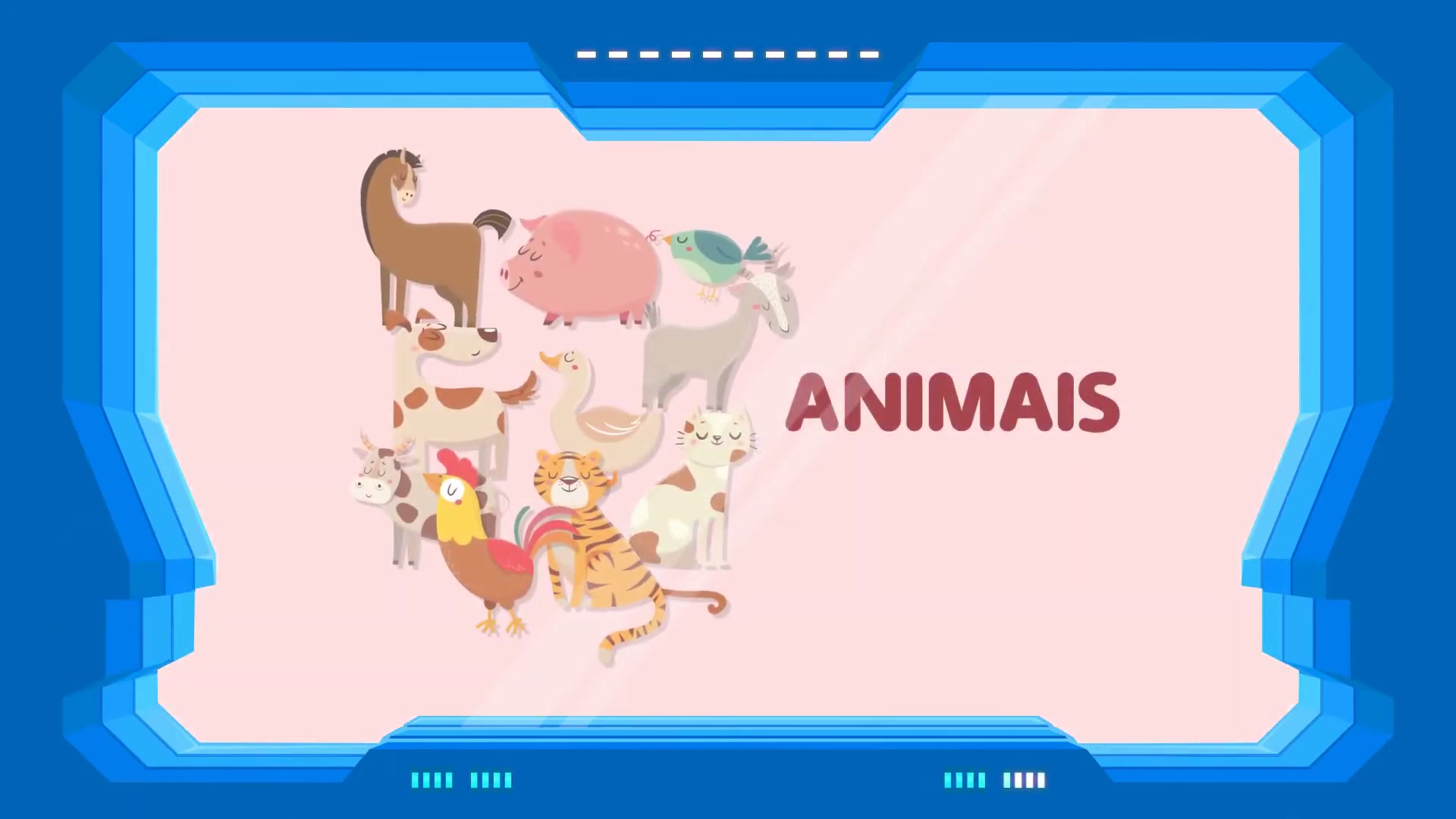 Aula de animais